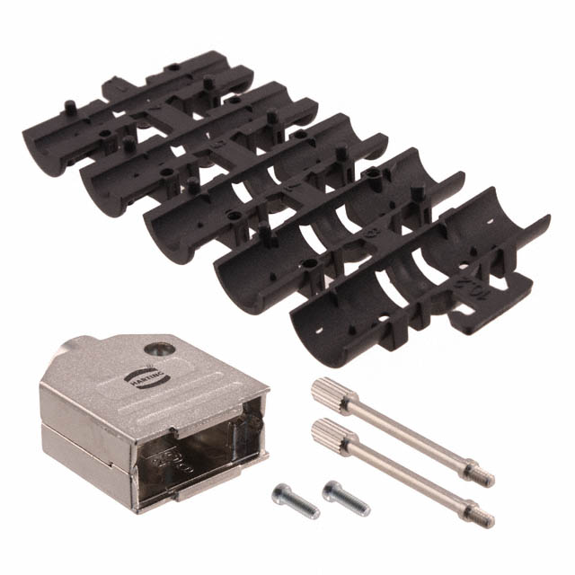 09670090348 HARTING  Carcasas traseras para conectores D-Sub en forma de D