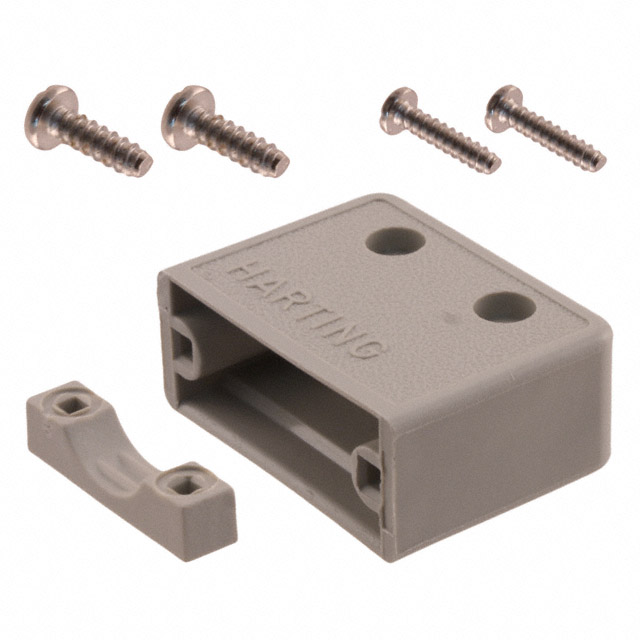 9670090411 HARTING  Capots de connecteurs D-Sub en forme de D