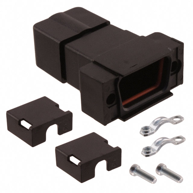 09670090436 HARTING  Capots de connecteurs D-Sub en forme de D