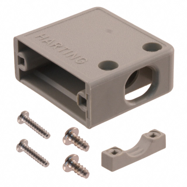 9670090511 HARTING  Capots de connecteurs D-Sub en forme de D