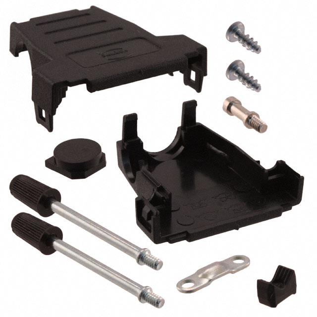 09670150434 HARTING  Carcasas traseras para conectores D-Sub en forma de D