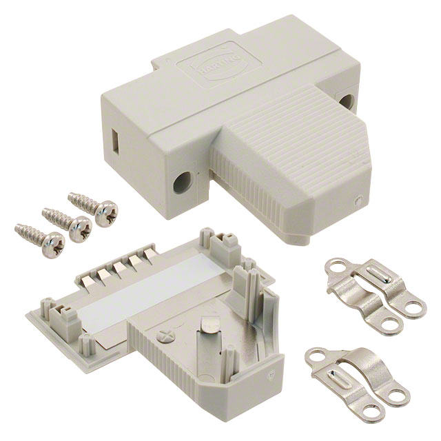 09670150573 HARTING  Capots de connecteurs D-Sub en forme de D