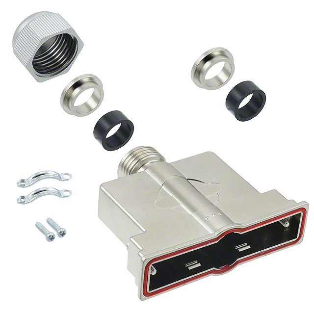 09670370538 HARTING  Capots de connecteurs D-Sub en forme de D