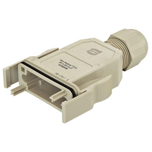 9140010421 HARTING  Carcasas de conectores de alta resistencia, bases y cubiertas