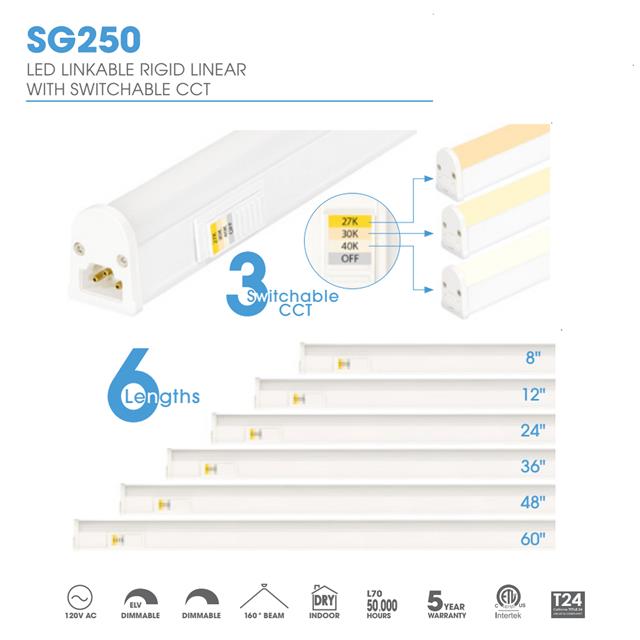 SG250-36-SWC-WH JESCO Lighting Group  LED-Beleuchtungssets