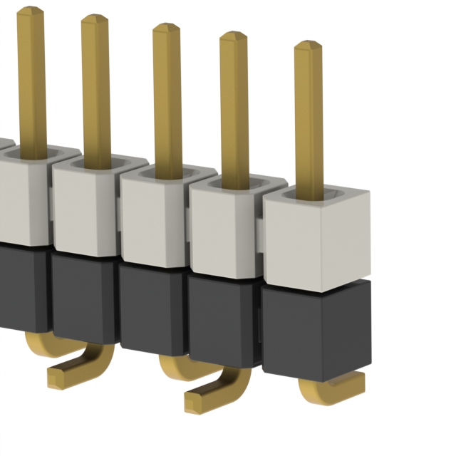 HW-36-16-G-S-250-SM Samtec Inc.  Board Spacers Stackers (Board to Board)