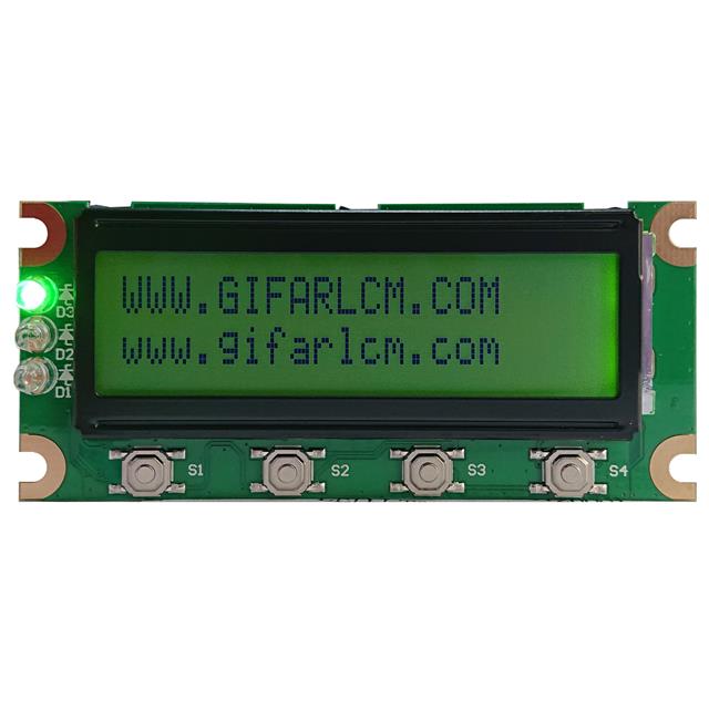 GFC2002P-GPAEOSB Gi Far technology Co., Ltd  Écran LCD OLED à caractères et chiffres
