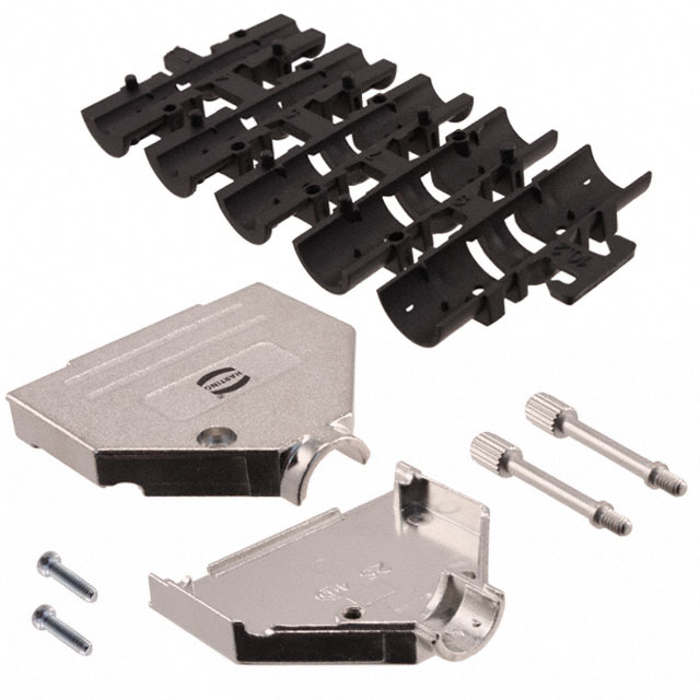09670250348 HARTING  Carcasas traseras para conectores D-Sub en forma de D