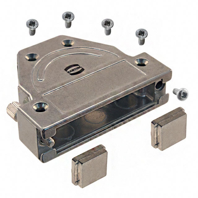 61030010017 HARTING  Carcasas traseras para conectores D-Sub en forma de D