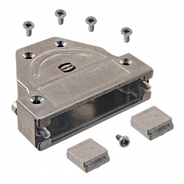 61030012017 HARTING  Capots de connecteurs D-Sub en forme de D
