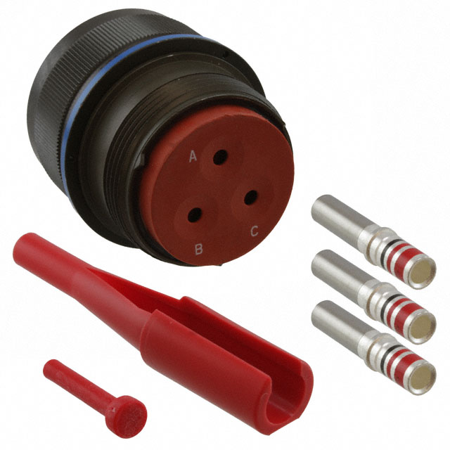 MS3456W22-2P Amphenol Aerospace Operations  Assemblages de connecteurs circulaires