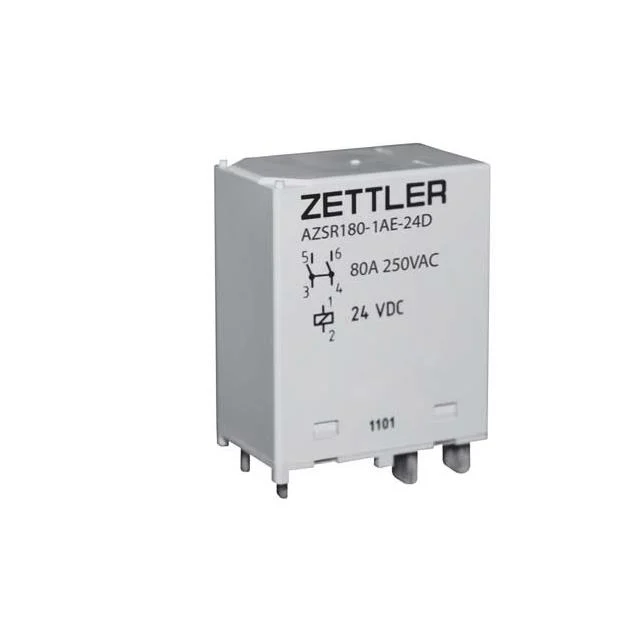 AZSR180-1AE-24D American Zettler  Power Relays Over 2 Amps