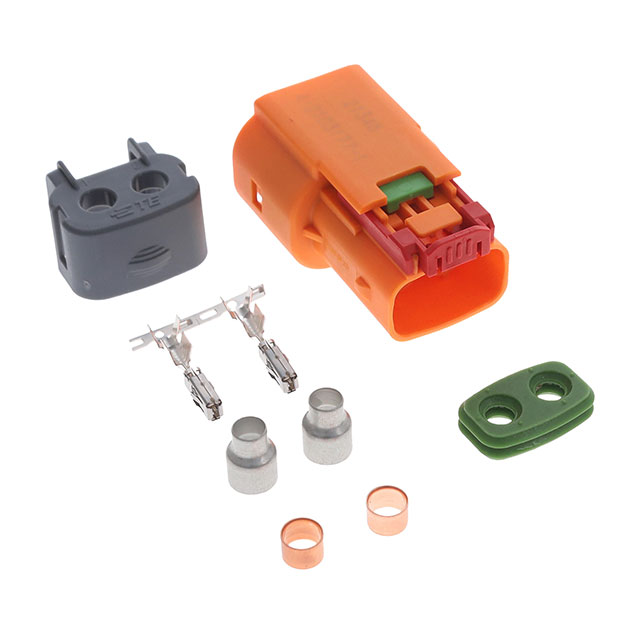 YHVA280-2PHI-4MM-A TE Connectivity Deutsch Connectors  Free Hanging Panel Mount