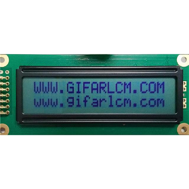 GFC1602V-GPNEJP Gi Far technology Co., Ltd  Écran LCD OLED à caractères et chiffres