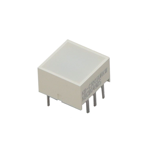 KB-C100SURKW Kingbright  Indicateurs de circuits imprimés, tableaux, barres lumineuses, graphiques à barres