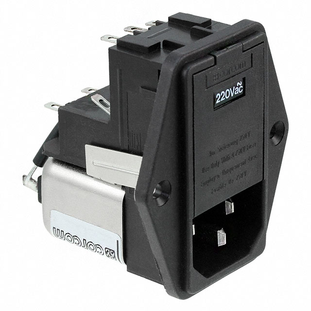 4EDL4M TE Connectivity Corcom Filters  Power Entry Modules (PEM)