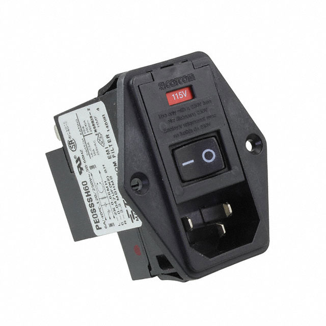 PE0SSSH60 TE Connectivity Corcom Filters  Power Entry Modules (PEM)