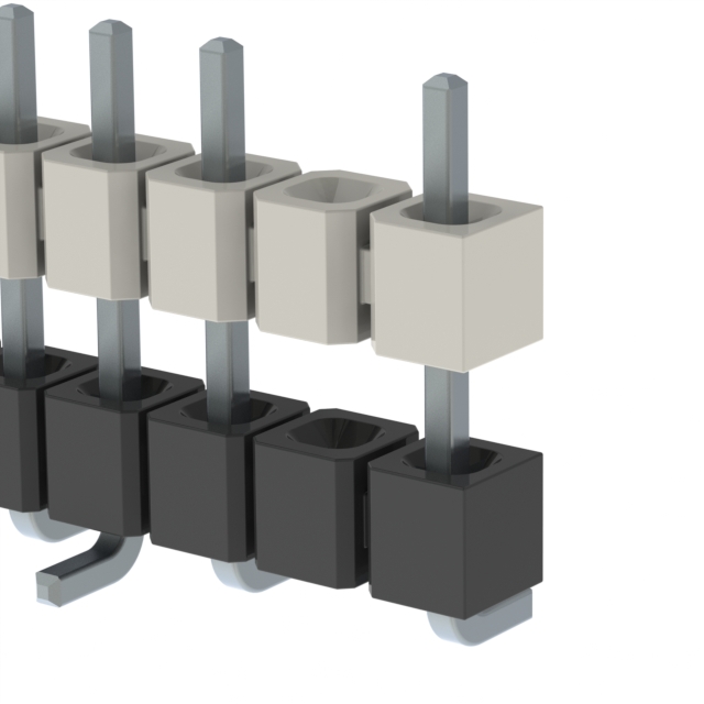 HW-07-08-T-S-350-SM-002 Samtec Inc.  Entretoises de planches Empileurs (planche à planche)