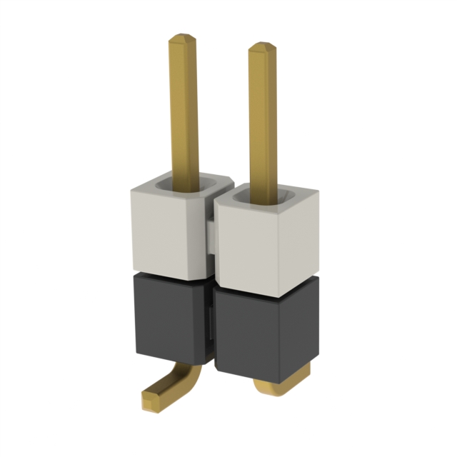 HW-02-08-G-S-250-SM Samtec Inc.  Board Spacers Stackers (Board to Board)