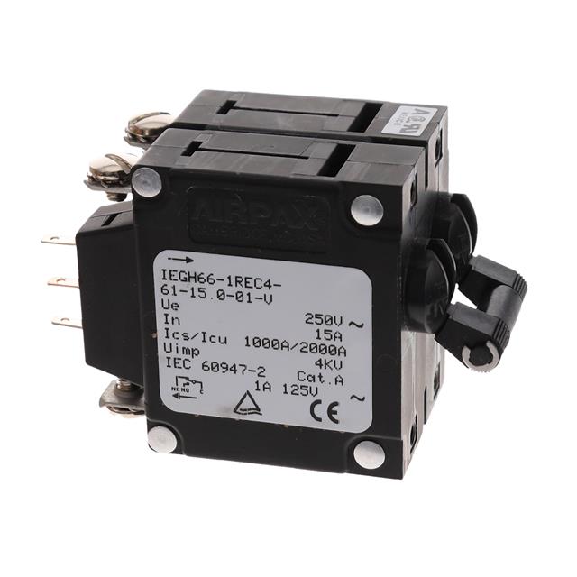 IEGH66-1REC4-61-15.0-01-V Sensata-Airpax Disjoncteurs