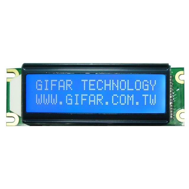 GFC1602AI-BNFEJS02 Gi Far technology Co., Ltd  Écran LCD OLED à caractères et chiffres