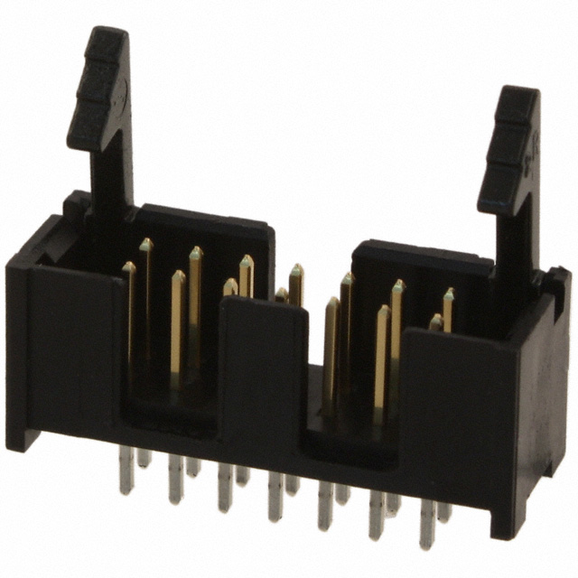 104313-2 TE Connectivity AMP Connectors  Headers Male Pins