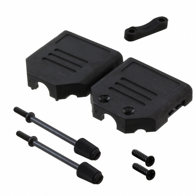 A-FT 09 Assmann WSW Components  Capots de connecteurs D-Sub en forme de D