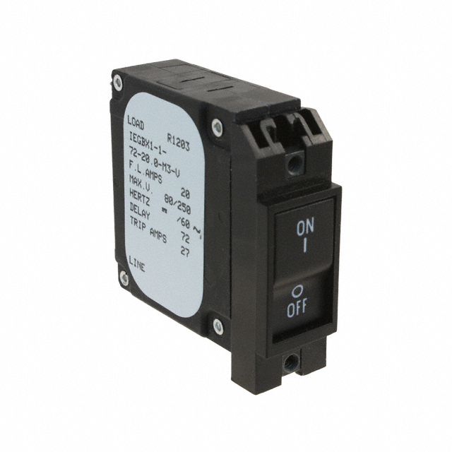IEGBX1-1-72-20.0-M3-V Sensata-Airpax Disyuntores