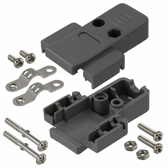 AGP 09 G Assmann WSW Components  Capots de connecteurs D-Sub en forme de D