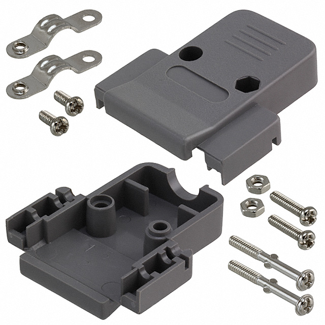 AGP 15 G Assmann WSW Components  Capots de connecteurs D-Sub en forme de D