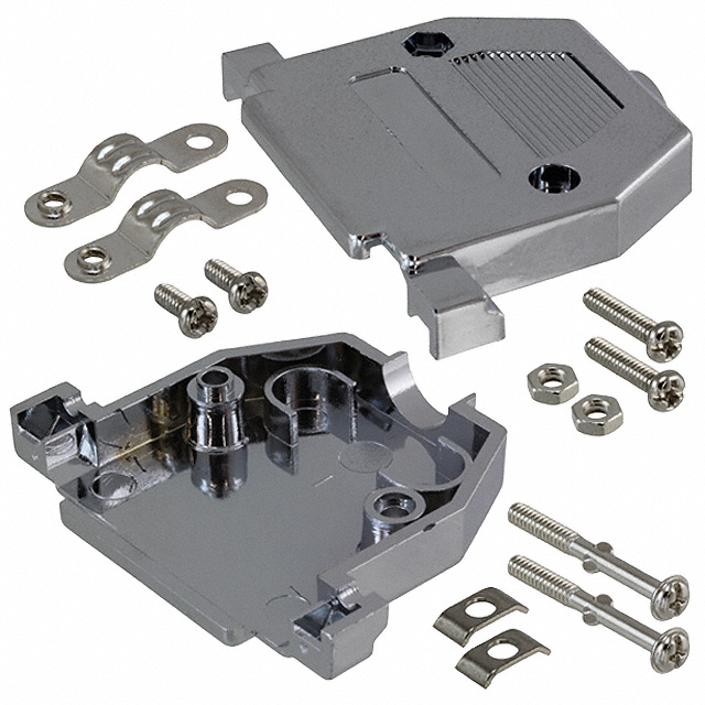 AGP 25 G-ME Assmann WSW Components  Capots de connecteurs D-Sub en forme de D