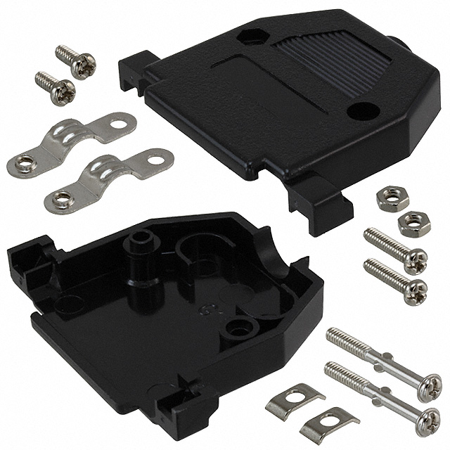 AGP 25 G-NEW Assmann WSW Components  Capots de connecteurs D-Sub en forme de D