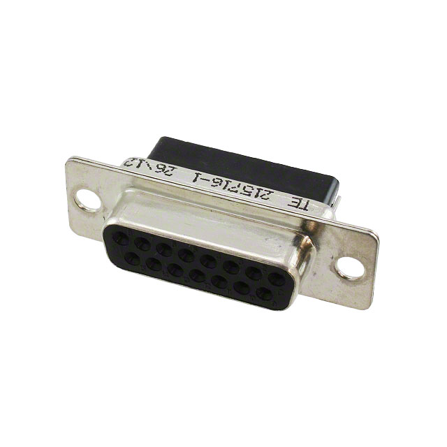 215716-1 TE Connectivity AMP Connectors  Alloggiamenti per connettori D-Sub a forma di D