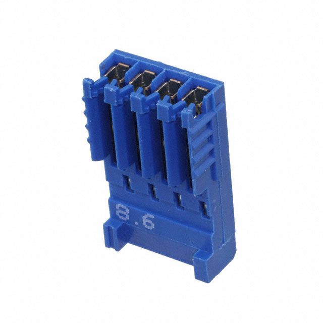 281786-4 TE Connectivity AMP Connectors  Free Hanging Panel Mount