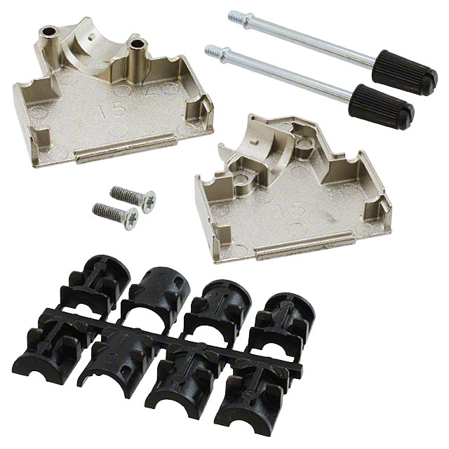 5-1478763-2 TE Connectivity AMP Connectors  Capots de connecteurs D-Sub en forme de D