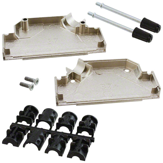 5-1478763-4 TE Connectivity AMP Connectors  Capots de connecteurs D-Sub en forme de D