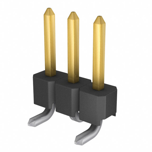 961103-6300-AR-TP 3M  Embases à broches mâles