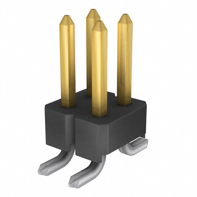 961204-6300-AR-TP 3M  Embases à broches mâles