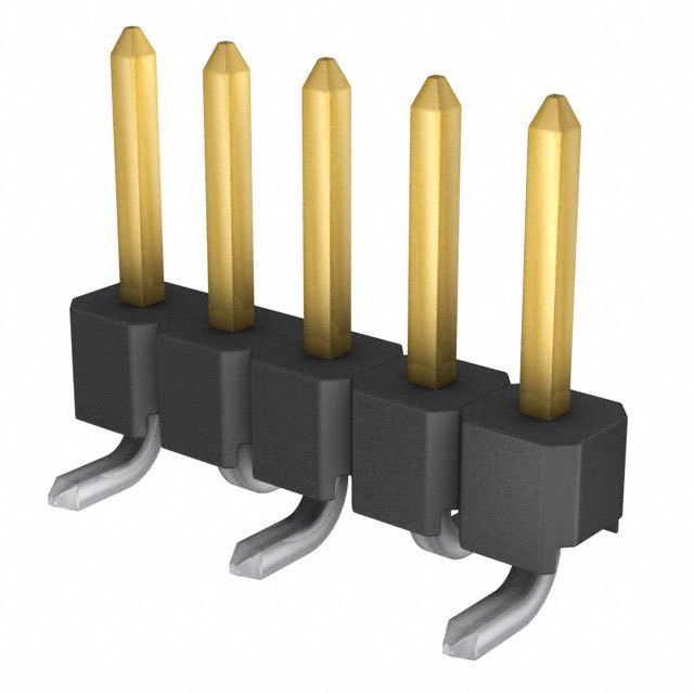 961105-6300-AR-TP 3M  Embases à broches mâles