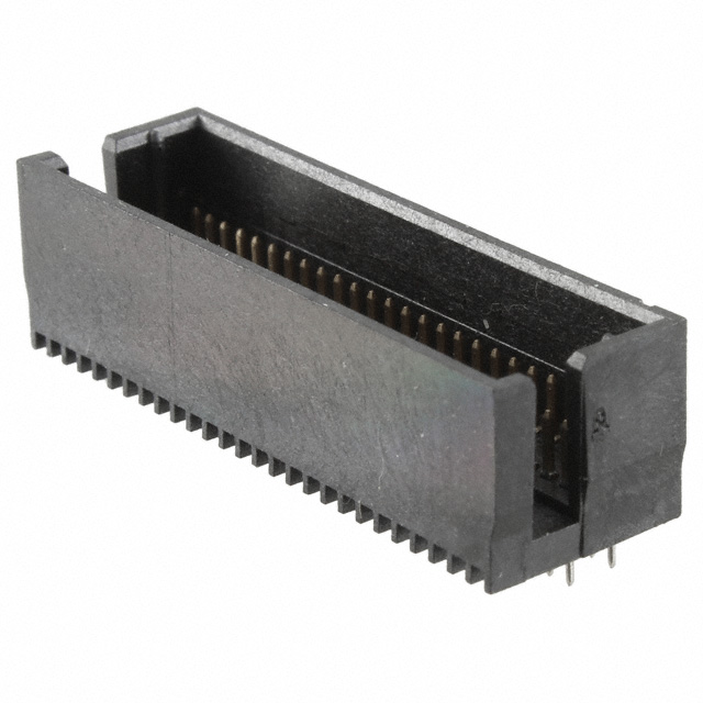 104076-7 TE Connectivity AMP Connectors  Embases à broches mâles