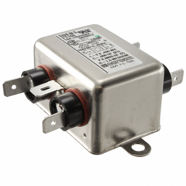 10EB1 TE Connectivity Corcom Filters  Netzfiltermodule