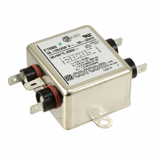 3EK1 TE Connectivity Corcom Filters  Netzfiltermodule