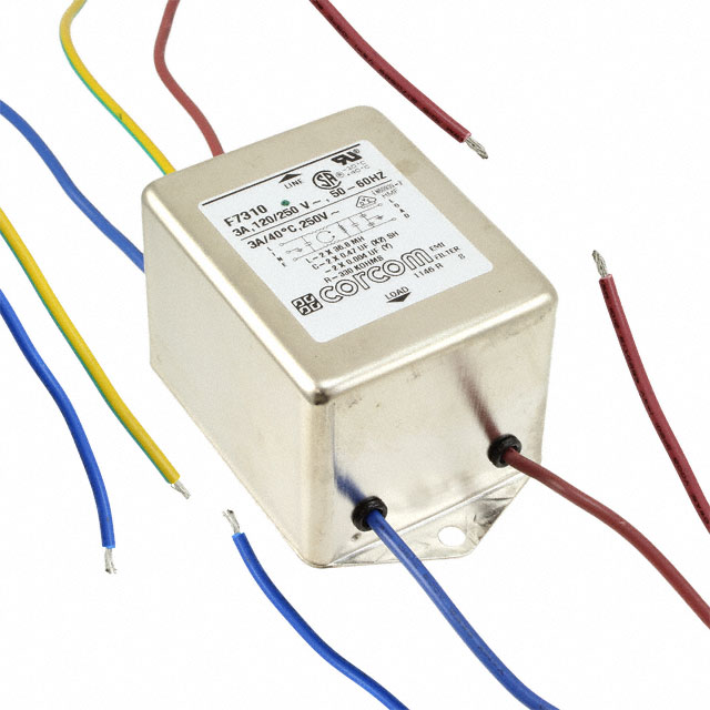3ET3 TE Connectivity Corcom Filters  Moduli di filtro di linea di alimentazione