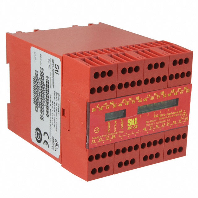 MC-S6 Omron Automation and Safety Sécurité des machines