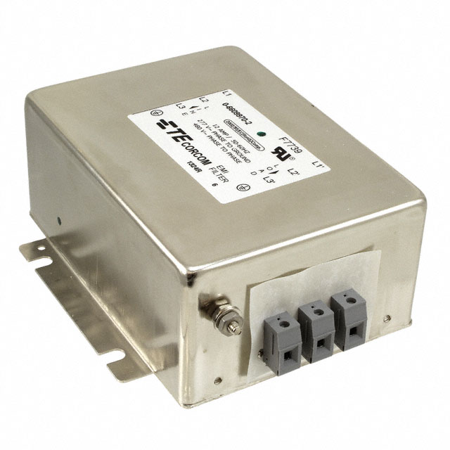6609070-2 TE Connectivity Corcom Filters  Modules de filtrage de ligne électrique