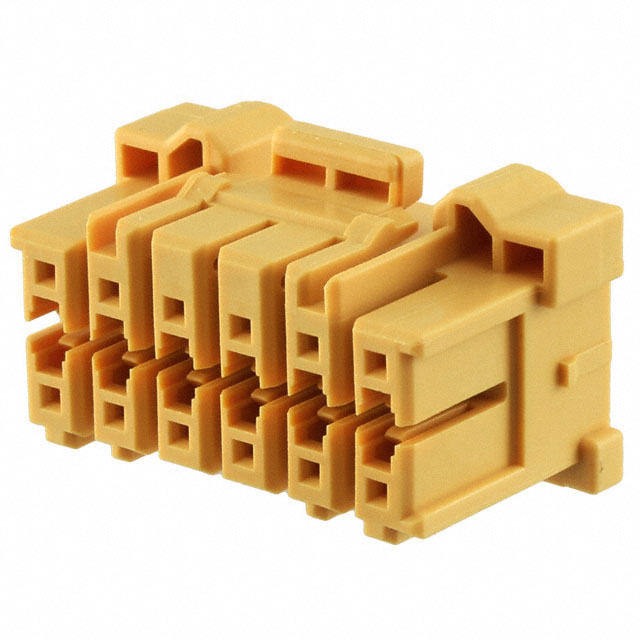 4-1971905-6 TE Connectivity AMP Connectors  Boîtiers de connecteurs rectangulaires