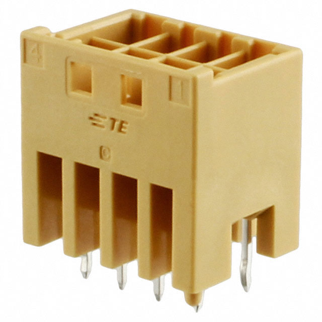 4-1971906-4 TE Connectivity AMP Connectors  Headers Male Pins