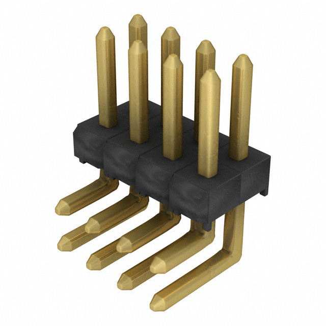 TSW-104-08-G-D-RA Samtec Inc.  Embases à broches mâles