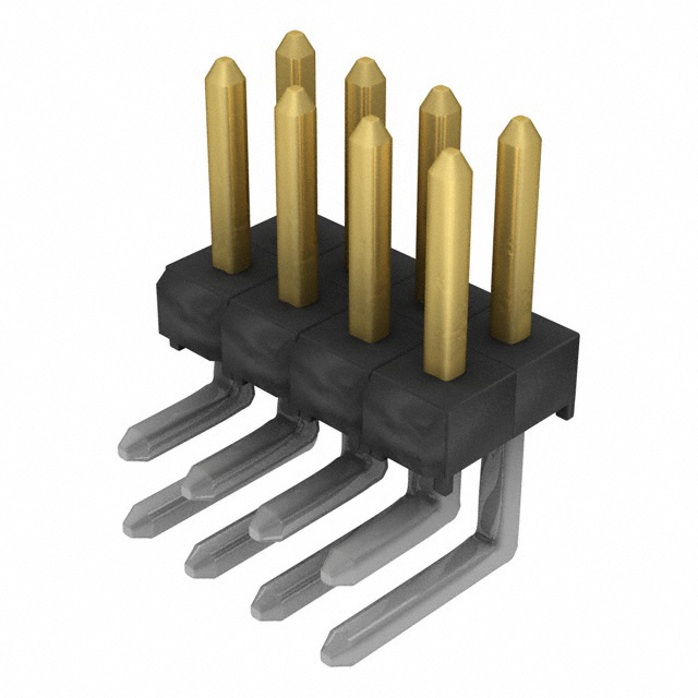 TSW-104-08-S-D-RA Samtec Inc.  Embases à broches mâles