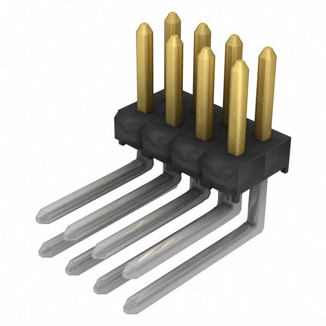 TSW-104-09-S-D-RA Samtec Inc.  Headers Male Pins
